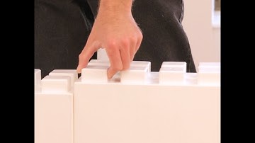 EverBlock Modular Wall System  - Building a Divider Wall