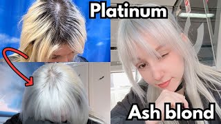 How I do my roots + dye at HOME (MINIMAL DAMAGE) | I just found the best bleach powder?!