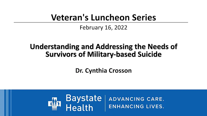 "Understanding and Addressing the Needs of Survivo...
