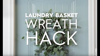 Genius DIY Eucalyptus Wreath Hack | Made By Me | Better Homes & Gardens