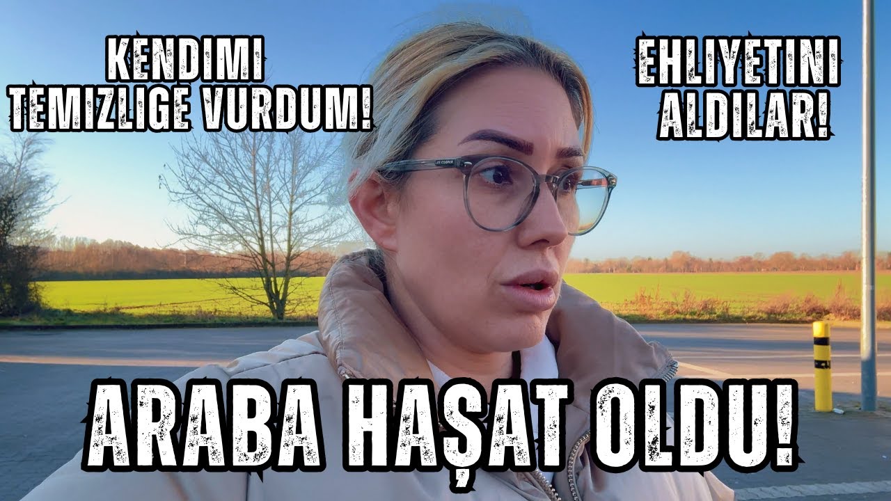 Kıl Payı Kurtuldum!Araba Savruldu - Pratik ve Çabuk Temizlik Nasıl Olur?#bmw #clening #vlog #meeting
