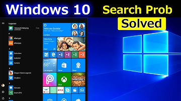 How to fix Windows 10 Search issues | Search not working | Rebuild index