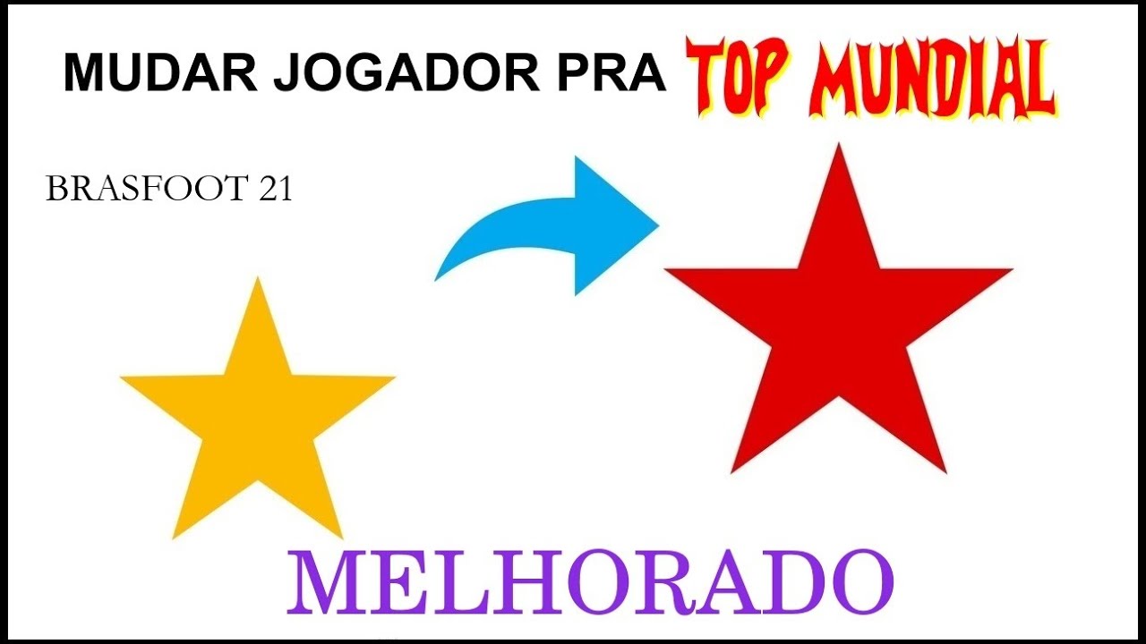 COMO CRIAR UM JOGADOR ESTRELA ⭐ BRASFOOT MOBILE 