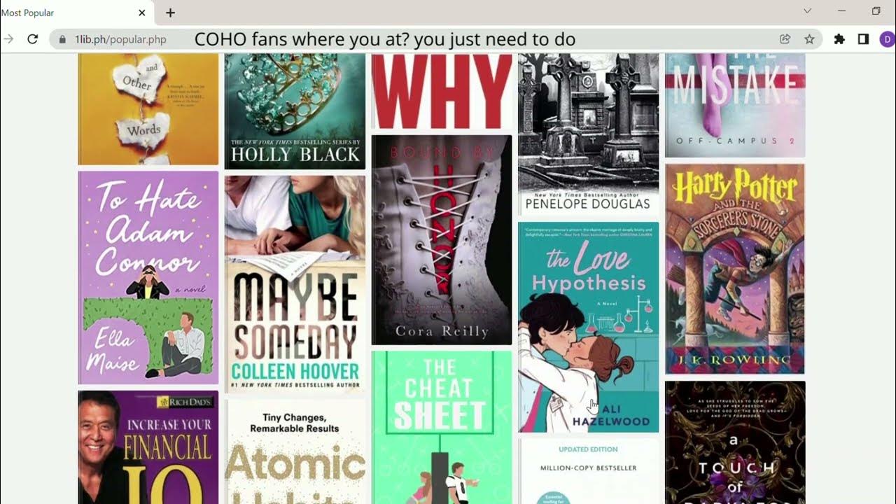 The world's largest ebook library Zlib Free Ebooks Download books for free YouTube