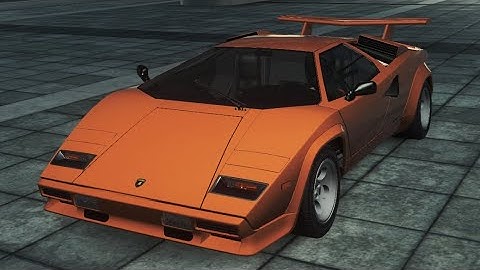 NFS Most Wanted 2012 - Lamborghini Countach 5000 QV