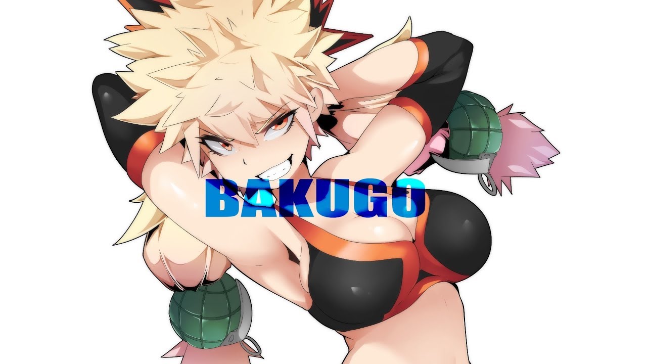 Bakugo Genderbend Swimsuit Speedpaint.