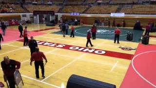 OHSAA State Wrestling Dual 2015: Behind the scenes Part 1