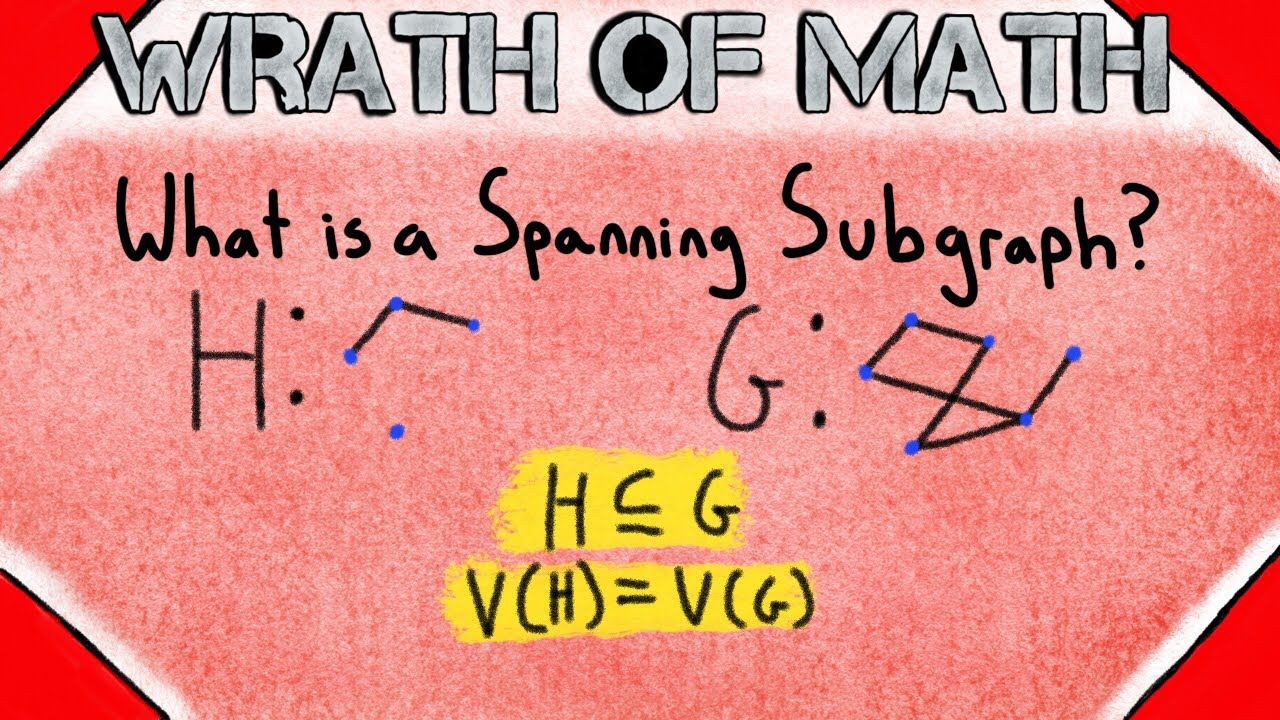 What is a spanning tree graph theory design talk