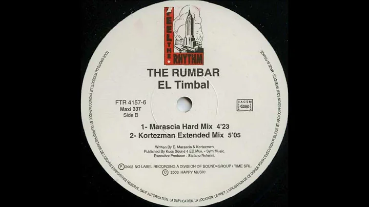 THE RUMBAR - El Timbal  (Kortezman extended mix)