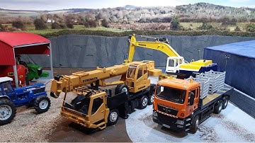 Aohai 1:32 Scale RC Crane Truck Test Drive - Unmodified