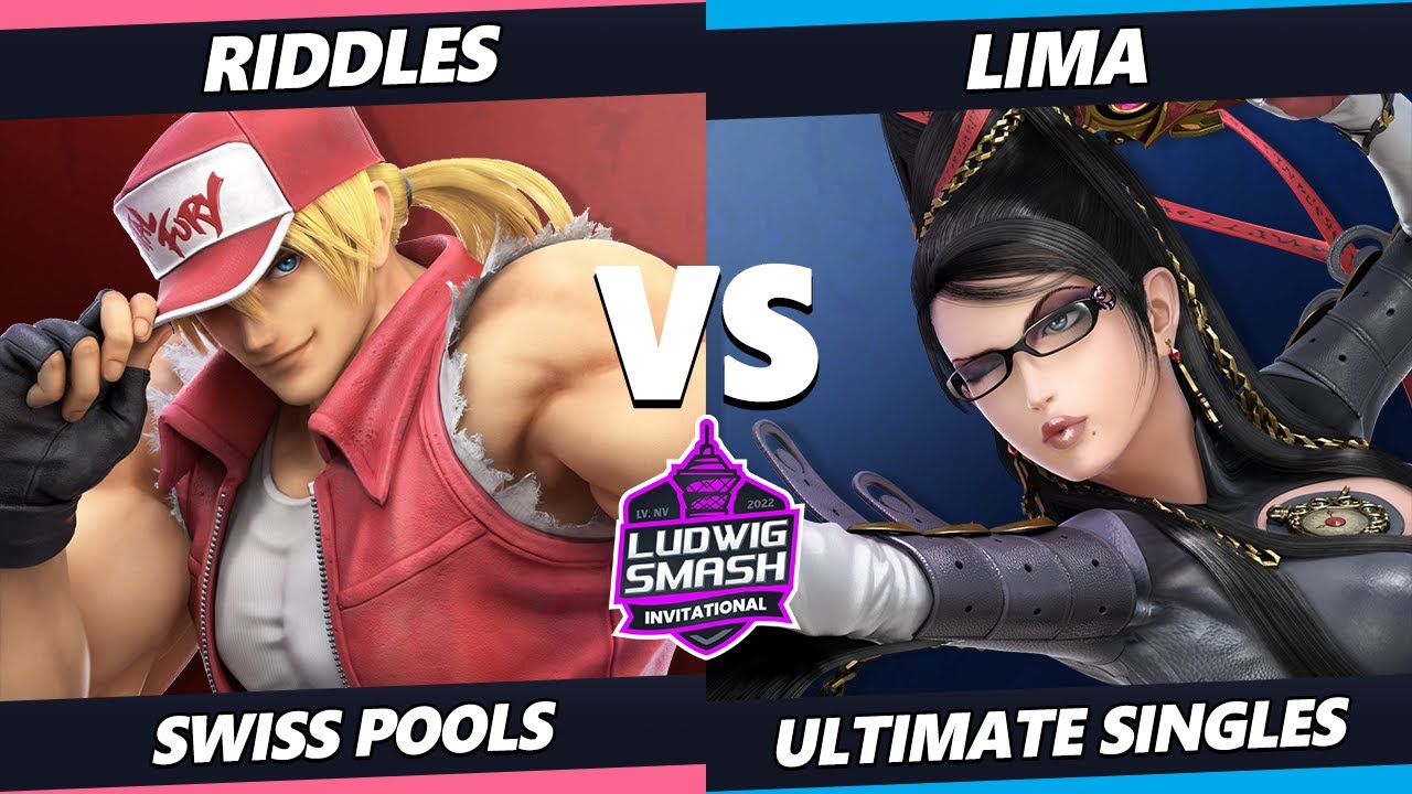 Ludwig Invitational - Riddles (Terry, Kazuya) Vs. Lima (Bayonetta) SSBU Ultimate Tournament