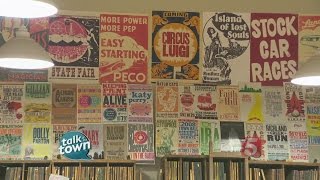 See how the famous posters are made in heart of downtown nashville