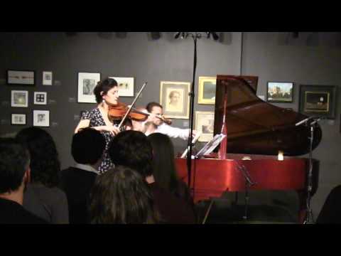 Michelle Ross and Adam Golka - Clara Schumann Romance No. 3 for violin and piano