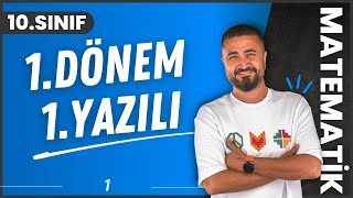 10.SINIF 1.DÖNEM 1.YAZILI SORULARI | SENARYO 1 | 10.SINIF MATEMATİK | Rehber Matematik