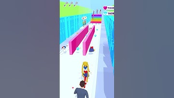 Makeover Run Gameplay Walkthrough Level 144 #shorts