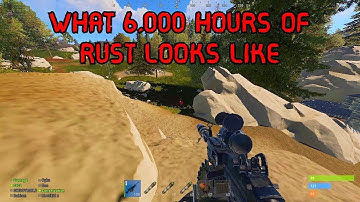 WHAT 6,000 HOURS OF RUST LOOKS LIKE - RUST PVP Montage #19