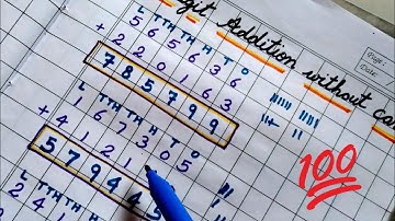 6 digit addition# 6 अंकों का जोड़# addition without carry#4th grade#you #trending