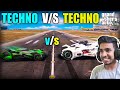 TECHNO GAMERZ MAFIA FIGHTER CAR VS TECHNO GAMERZ POLICE TOP SECRET CAR | GTA V GAMEPLAY