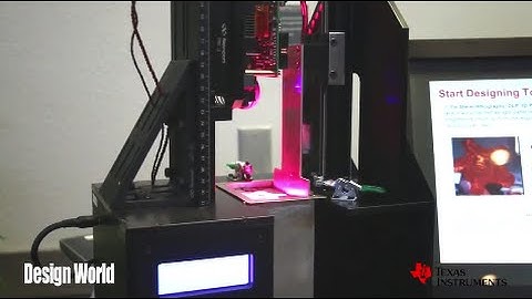 TI DLP® chips make for fast 3D printing with SLA - CES 2015