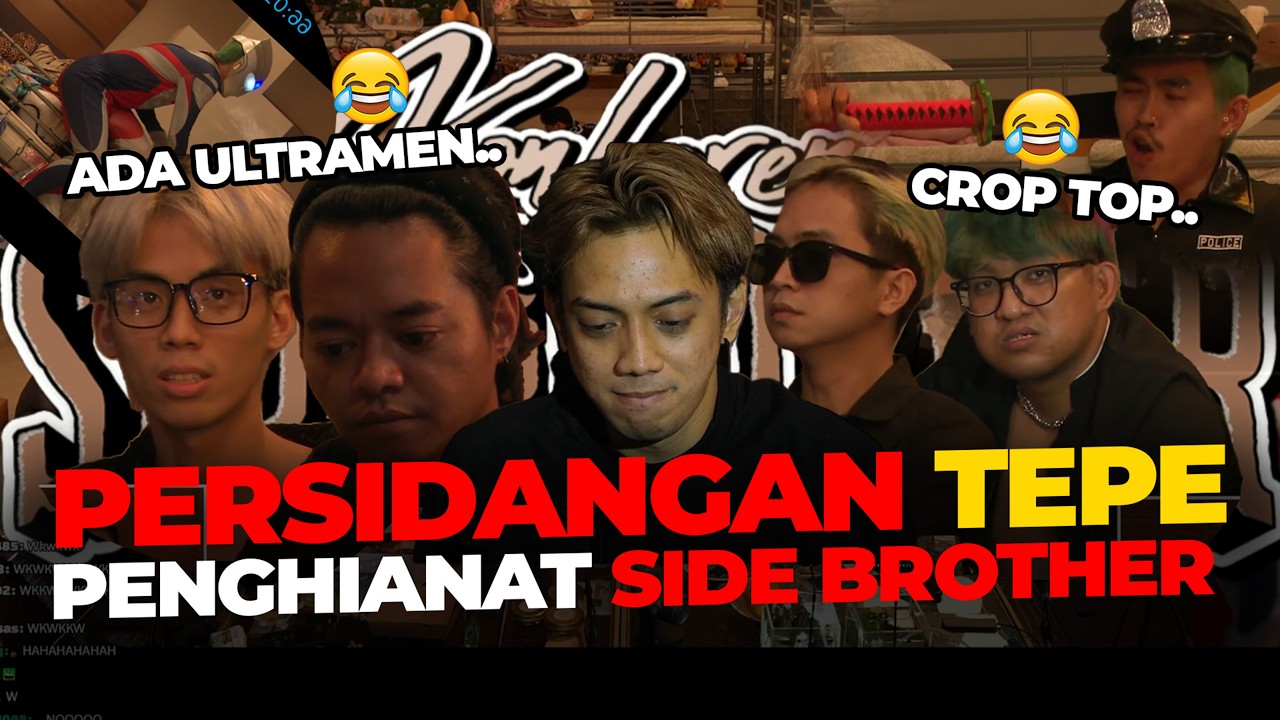 YB - PERSIDANGAN ADILI TEPE DARI SIDE BROTHERS NGAKAK BANGET🤣 #MARAPTHON3