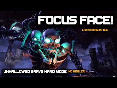 Lazy Tank build in Unhallowed Grave Hardmode with NO healer - Stress Test?!