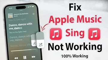 How to Fix Apple Music Sing Not Working - Apple Music Sing Not Showing Fixed - 100% Working🔥🔥