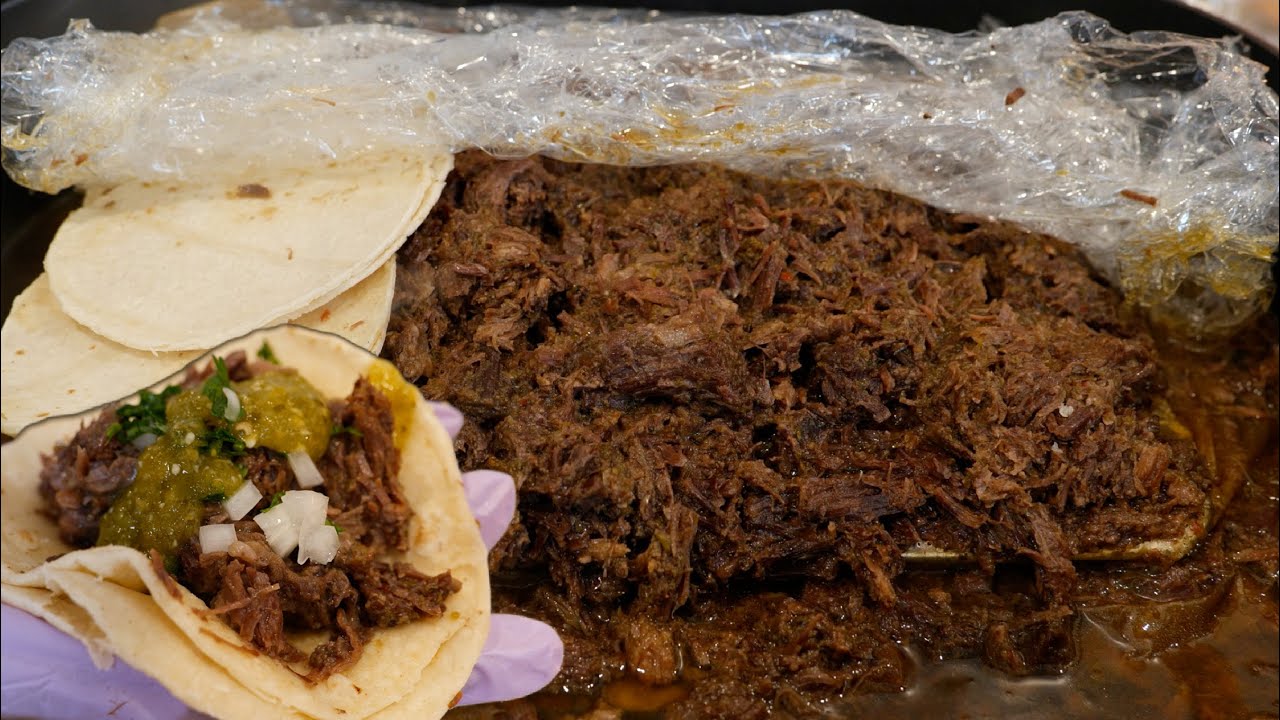 REAL MEXICAN BARBACOA STREET TACOS Easy and Cheap to make at home