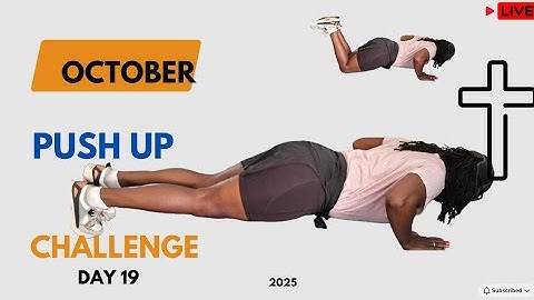 Push Up Challenge || Day 19 || Christian Fitness
