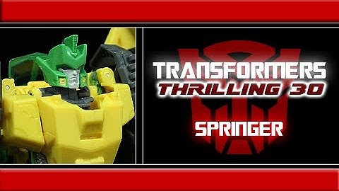 Transformers - "Generations: Thrilling 30" Springer Review