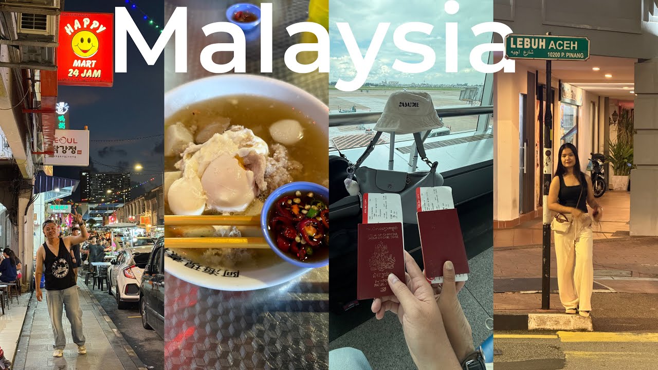 FLIGHT FORM SIAGON TO PENANG MALAYSIA 🇲🇾 