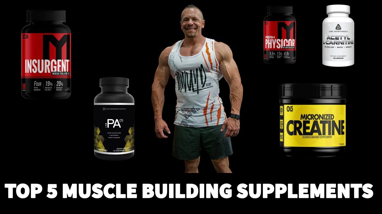 Whirlpool Tigge Brug for Top 5 Muscle Building Supplements You Should Be Taking - YouTube