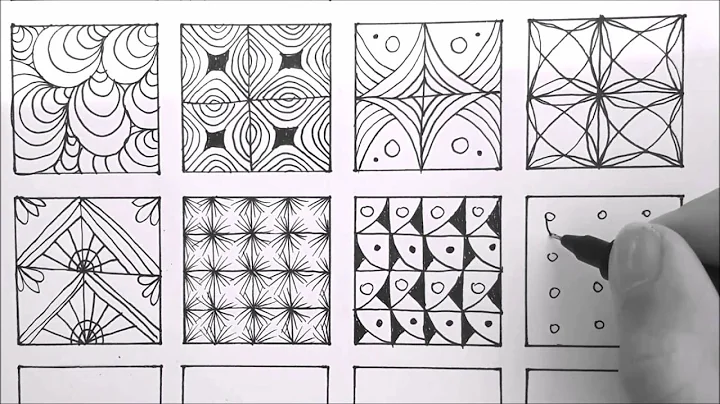 Patterns For Doodling | 24 Doodle Patterns, Zentangle Patterns, Mandala Patterns - DayDayNews