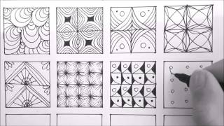 Patterns For Doodling | 24 Doodle Patterns, Zentangle Patterns, Mandala Patterns Patterns For Doodling | 24 Doodle Patterns, Zentangle Patterns, Mandala Patterns