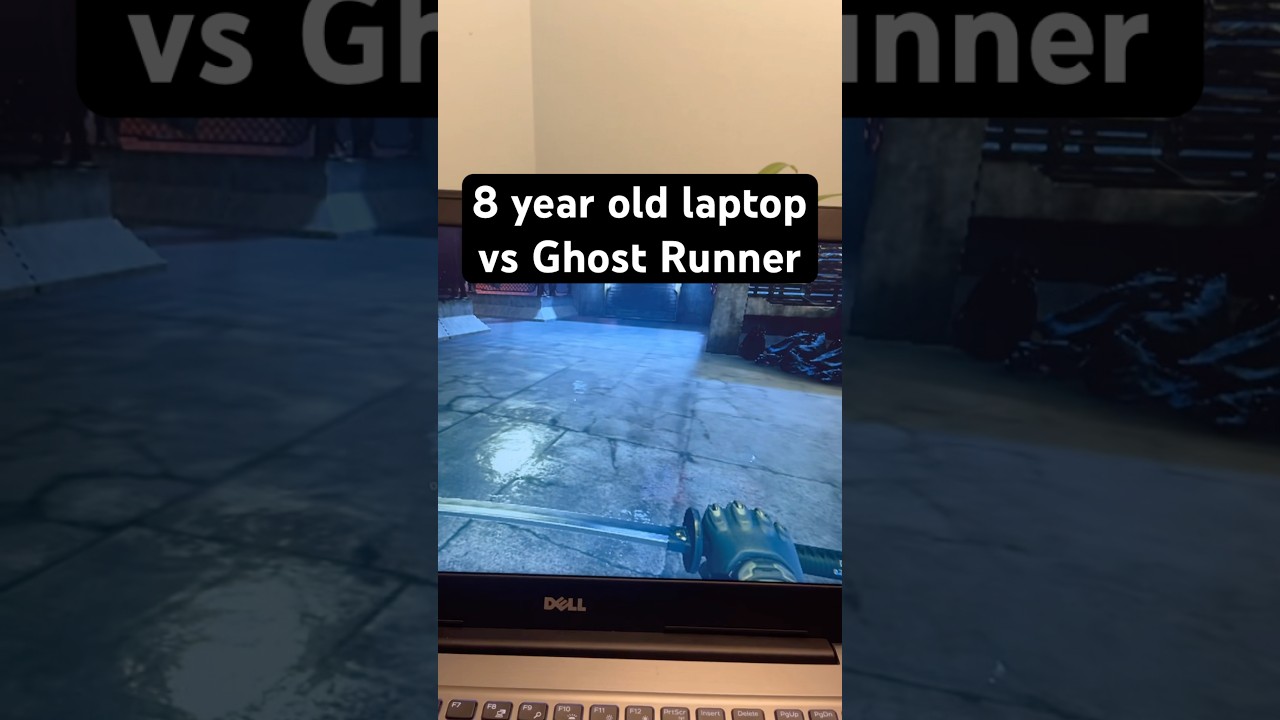 Ghost Runner on my 8 year old laptop is kind of okay 