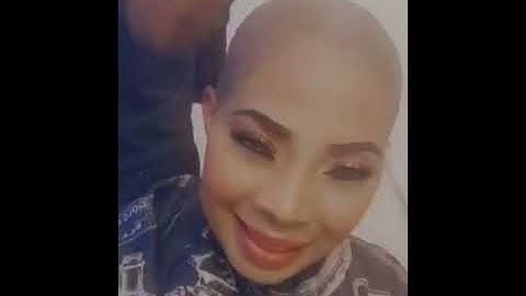 Lady Ponce décide de se raser à crâne nu