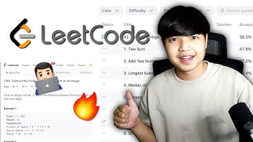 ฝึกทักษะการแก้ปัญหาการเขียนโปรแกรมด้วย LeetCode | ยิ่งฝึกยิ่งเก่ง 👨‍💻💯