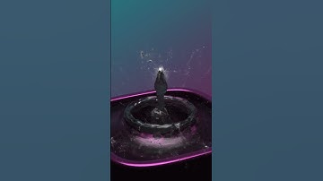 Blender Flip Fluids Slowmo #shorts #blender