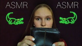 ASMR leather triggers💼/ АСМР кожаные триггеры