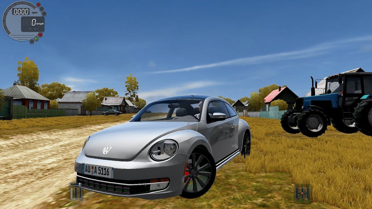 City car driving volkswagen City car driving volkswagen