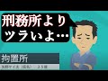 『刑務所より劣悪な拘置所』のリアルな経験談→警察にお世話になった犯罪者の生活をアニメにした。刑務所とは何が違う?