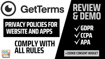 GetTerms Review - The Best Terms & Privacy Policy Generator? [Cookie Widget Included]