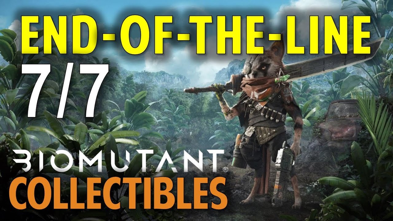 End Of The Line All Area Objectives & Superb Loot Biomutant