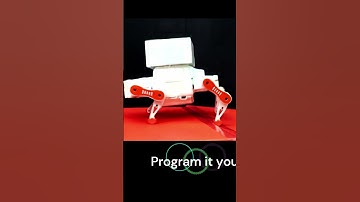 Carrying weight is easy for me l Zuzu Mini intelligent robotic dog for #stem learning programming