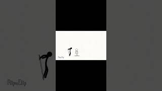 Sword practice animation  #flipaclip #shortanimation #stickman #swords #targetdummy #swordpractice