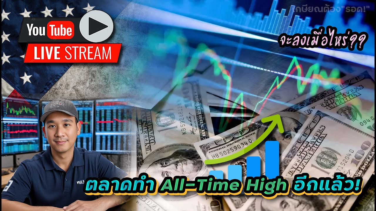 ตลาดหุ้นสหรัฐพุ่งต่อเนื่อง! สรุปตลาด+รวมหุ้นที่ลงมาแนวรับลึก | BITO ดี? กองทุนปันผลรายเดือน