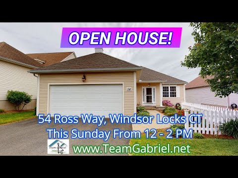 54 Ross Way, Windsor Locks, CT home video tour