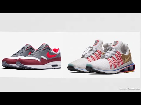 The Nike HyperAdapt 1.0 Habanero Red NIKE AIR MAX 1 UNIVERSITY RED COOL GREY AND NIKE SHOX GRAVITY METALLIC GOLD REVIEW&RELEASE DETAILS
