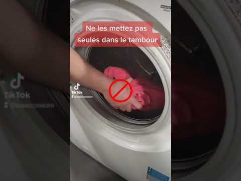 Vidéo: Peut-on mettre des lacets dans la machine à laver ?
