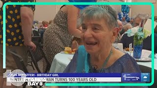 'I feel like 60': Winter Haven woman celebrates 100th birthday surrounded by friends and family