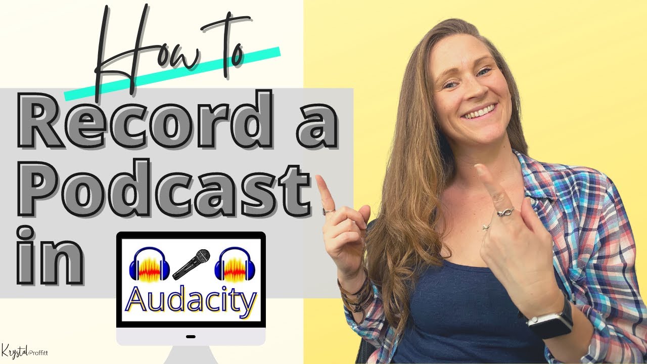 audacity record podcast